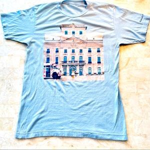 Baby blue Melanie Martinez T shirt - “K through 12 tour “.